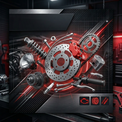 Części motocyklowe